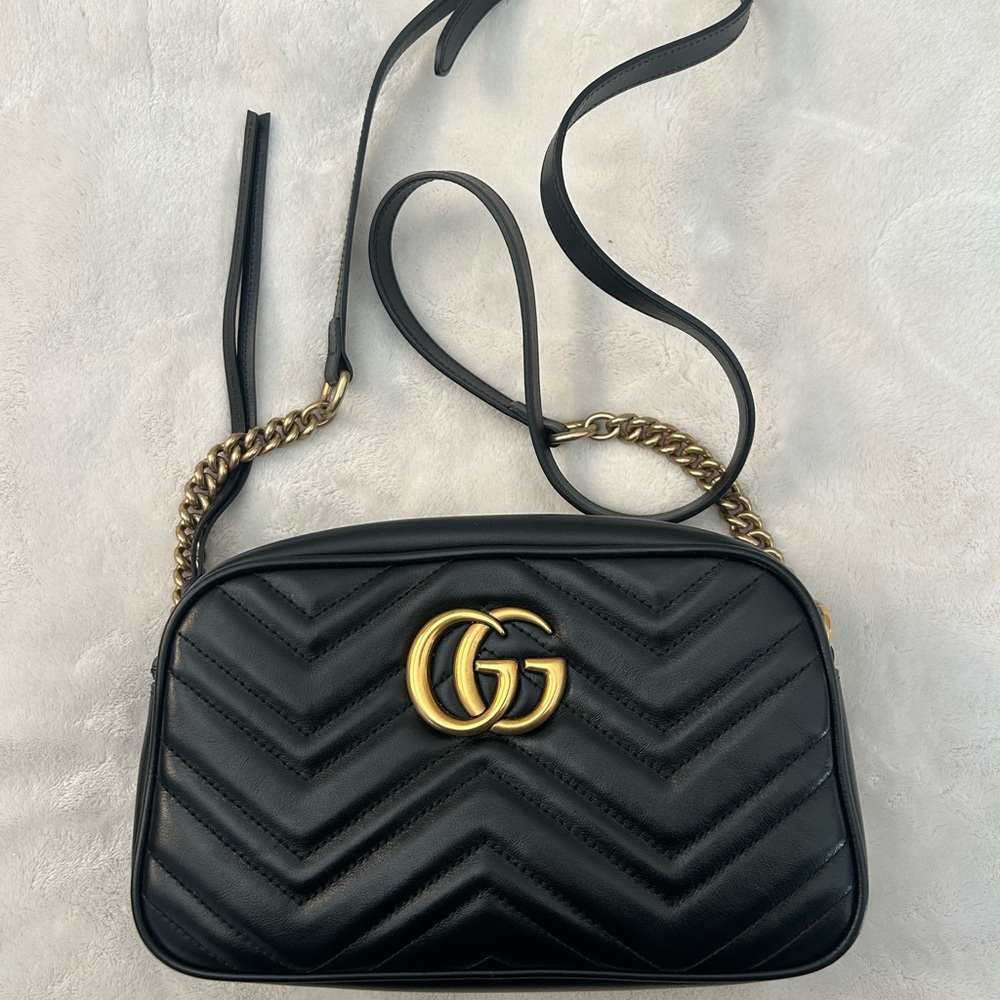 Gucci GG Marmont Small Bag - Black